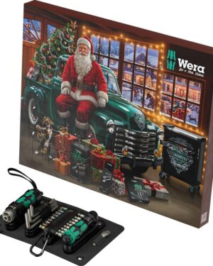 Wera 05136614001 Advent Calendar 2026, 24 Pieces
