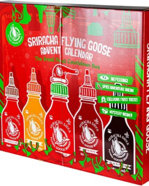 FLYING GOOSE Advent Calendar, Exclusive Gift for Foodies & Sauce Fans