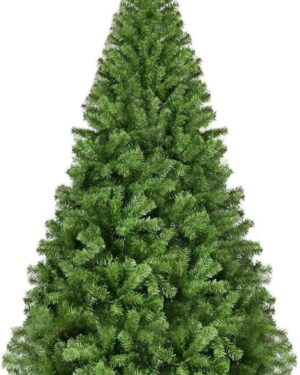 Artificial Christmas Tree Green 180 cm – Deceptively Real & Lifelike Christmas Tree – Nordmann Fir – with Stand (180 cm Premium))