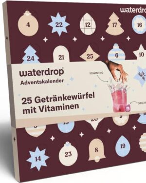 waterdrop® Advent Calendar 2026 - Drink Powder Sugar-Free - 25 Doors