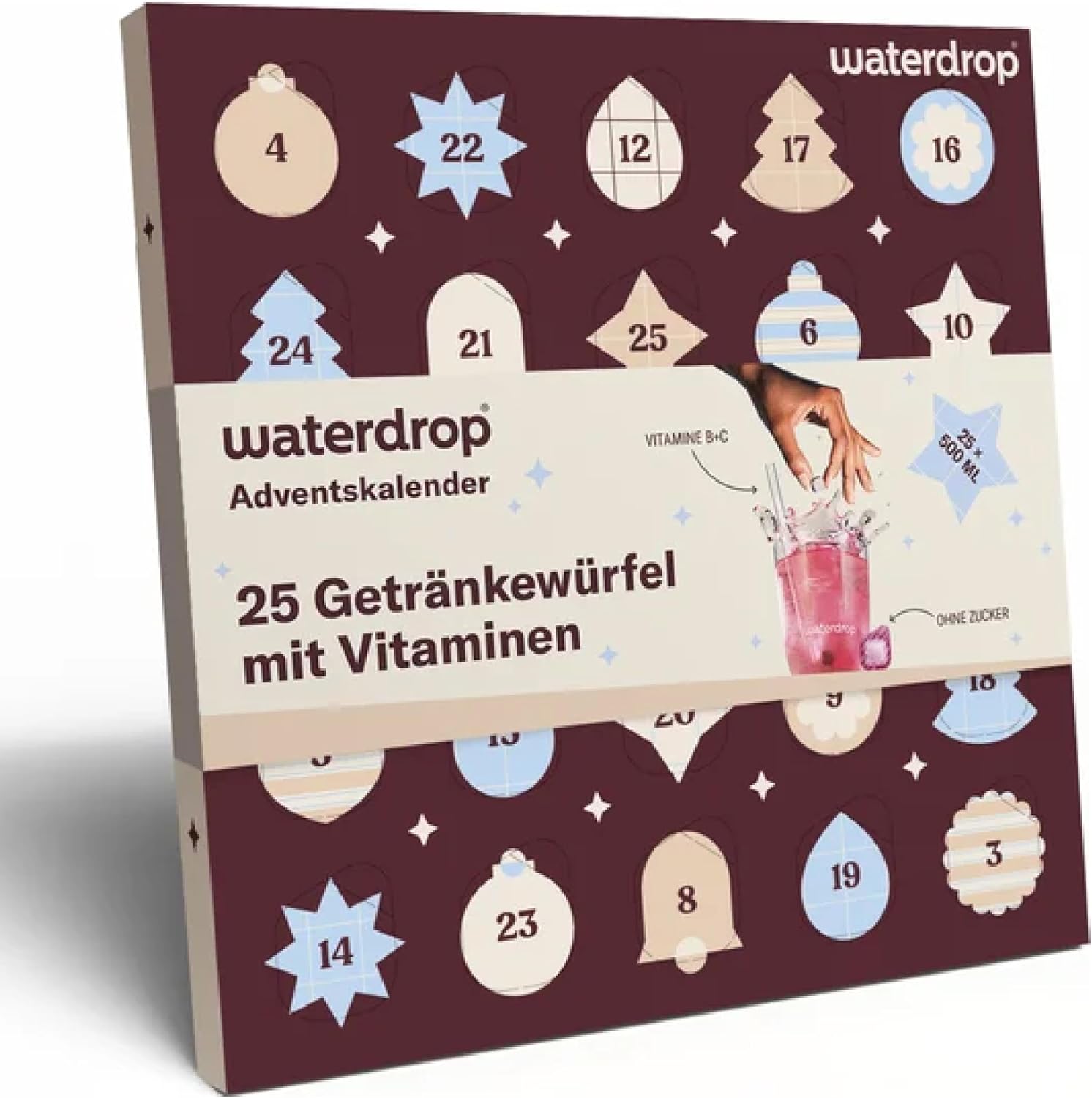 waterdrop® Advent Calendar 2026 - Drink Powder Sugar-Free - 25 Doors