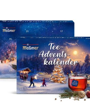 Meßmer Tea Advent Calendar 2026-24 Doors with 48 Tea Bags