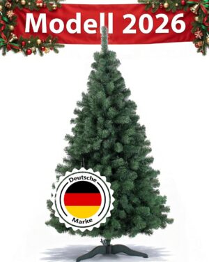 DecoKing Artificial Christmas Tree 180 cm Test Winner Premium Christmas
