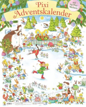 Pixi Adventskalender 2026: Mit 24 Pixi-Büchern | Kurze Weihnachtsgeschichten für Kindergartenkinder ab 3 Jahren zum Vorlesen
