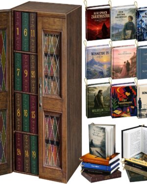 Mini Books Advent Calendar 2026, German Mini Books for Book Lovers