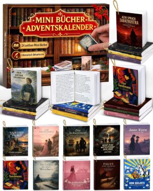 Mini Books Advent Calendar 2026, 24 German Books