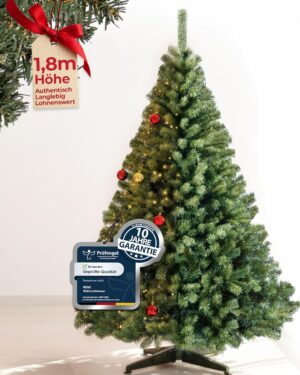 4smile Artificial Christmas Tree 180 cm Test Winner Nature Faithfulness and